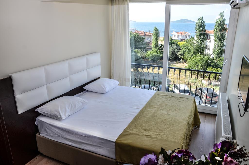 Uzunhan Hotel Айвалык Номер фото
